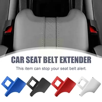 aluminum alloy car safety belt buckle clip car mount opener belt interior bottle accessories plug vehicle universal st i2c0