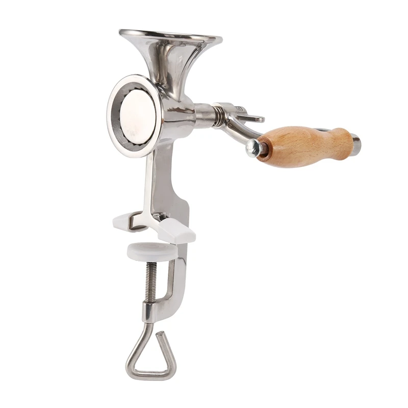 Классический кухонный инструмент из нержавеющей стали ручная мельница для