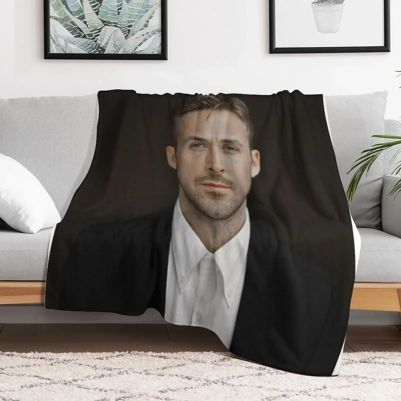 Пушистое одеяло Ryan Gosling