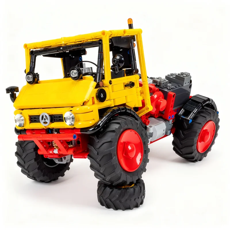 Фото 1148 деталей MOC Technical Werner Uniknick, модель из строительных блоков, игрушка, архитектурный конструктор, рождественские подарки, творческий набор для сборки и демонстрации. №1
