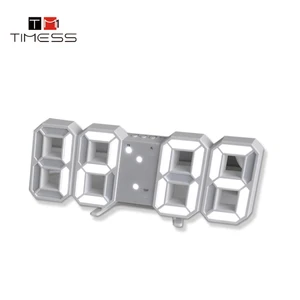 Timess LED Digital Clocks Alarm Table Clocks Hanging Watch Snooze Function Calendar Thermometer Screen Electronic Digital Watch