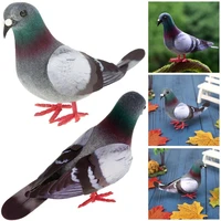 decoration photography props party wedding supply simulation grey pigeon artificial birds imitation animal dove model