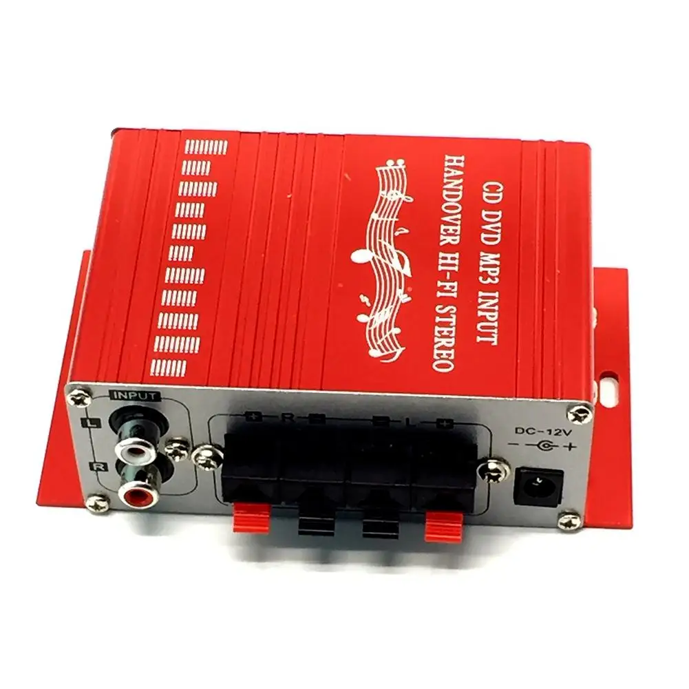 Автомобильный мини-усилитель для модификации аудио 12 В 2 канала мини Hi-Fi стерео
