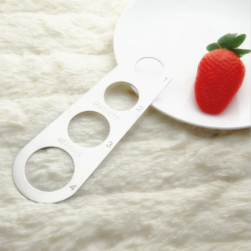 Линейка-лапша из нержавеющей стали с 4 отверстиями |