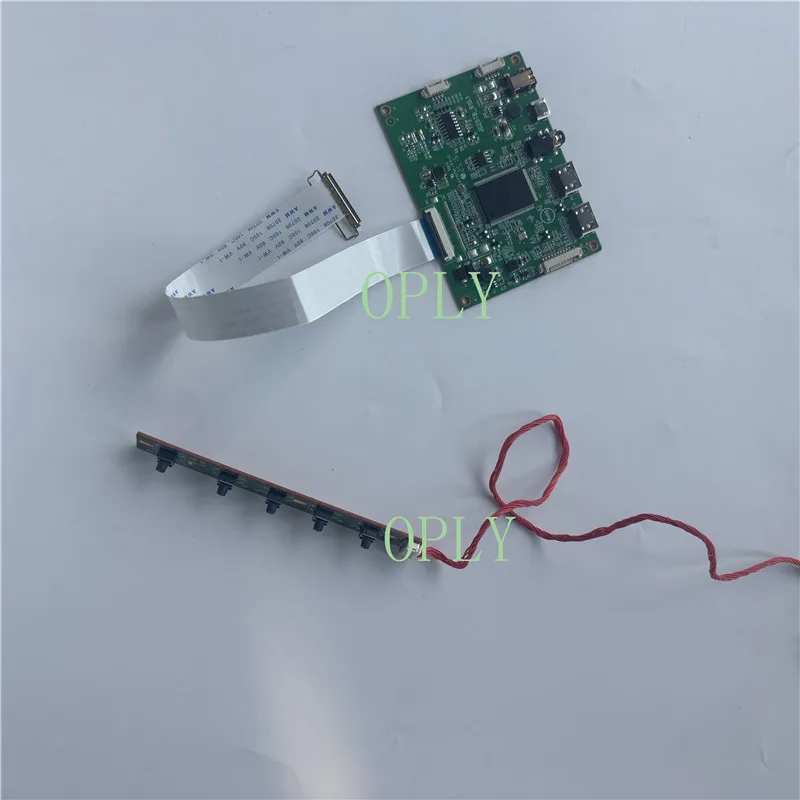 Фото Комплект контроллера EDP 2 с мини-HDMI и микро-USB для панелей B125HAN02.0, B125HAN02.2, B125HAN02.3, 1920x1080 LED, для самостоятельной сборки, 12.5 дюймов. №1