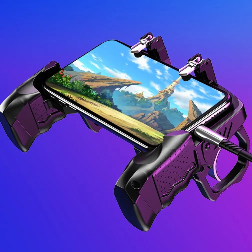 

Gamepad Joystick For PUGB Controller Mobile Gaming Gamepad Shooter Free Fire Trigger Button For iPhone Android