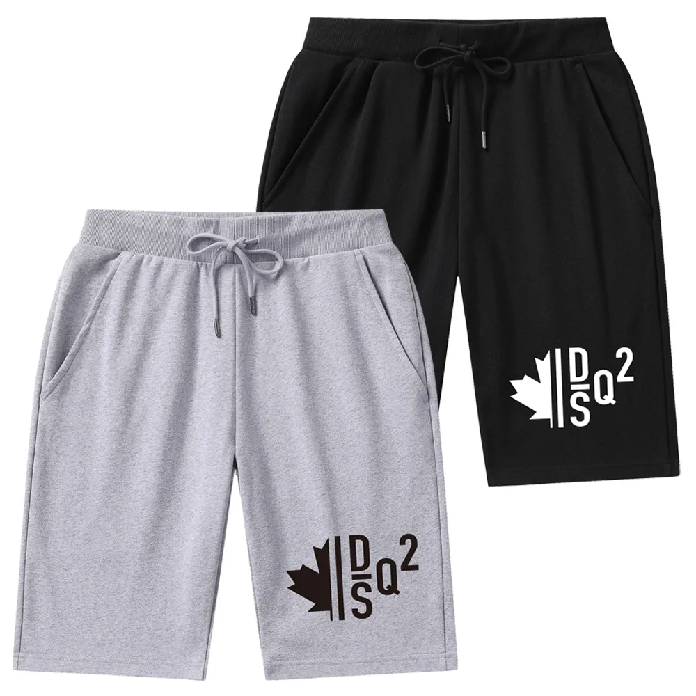 

2023 DSQ2 Mens Gym Training Shorts Printed DSQ Men Beach shorts Sports Casual Clothing Fitness Workout Running Shorts Athletics