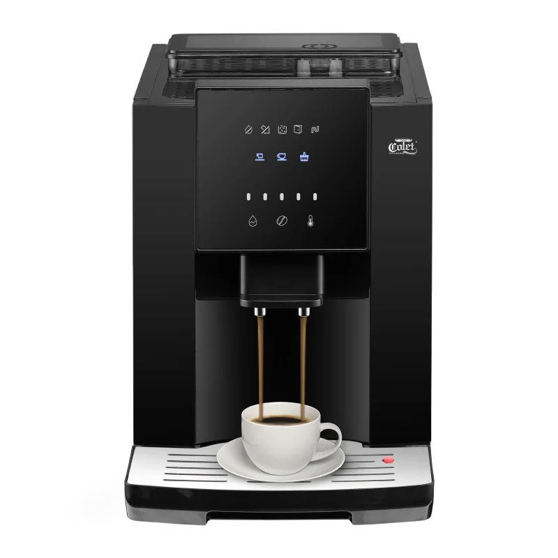 19Bar Espresso Coffee Machine Fully Automatic Touch Screen Grinder Cappuccino Mocha Latté Semi-automatic Coffee Machine