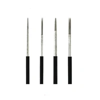50pcs 3pin5pin eyebrow microblading needles manual needle fog eyebrow blade round needles permanent makeup