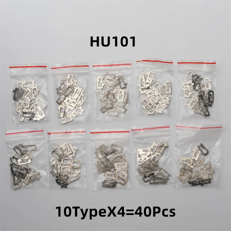 

XIEAILI OEM 40 шт. HU101 аксессуары для ремонта замка автомобильный замок язычковый замок для Ford Focus Fiesta