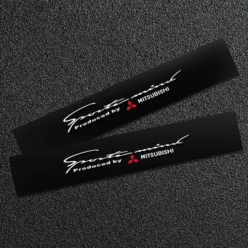 1 шт. наклейка на переднее и заднее окно автомобиля для Mitsubishi Ralliart Outlander Pajero Lancer ASX