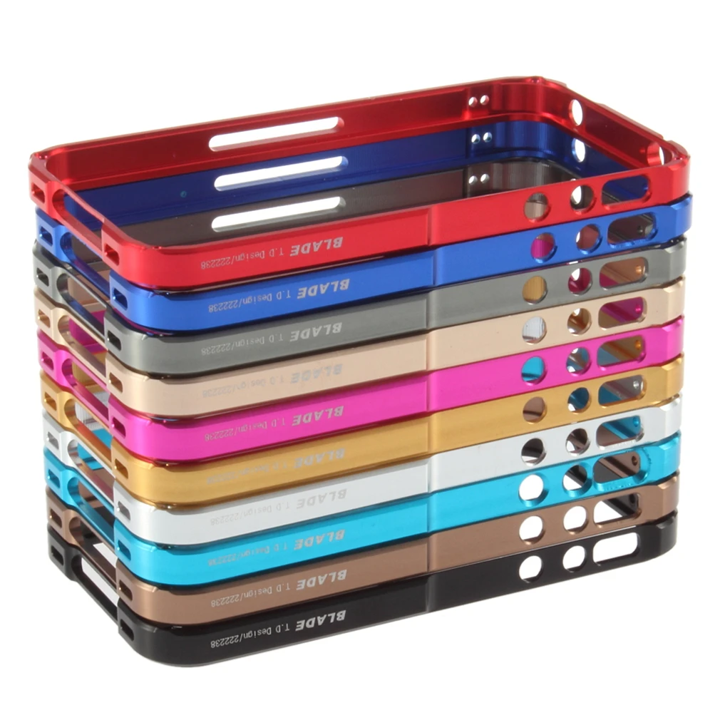 

Premium Metal Stainless Steel Bumper Frame Case for Apple iPhone 4S/4G Exquisitely Designed Durable Gorgeous