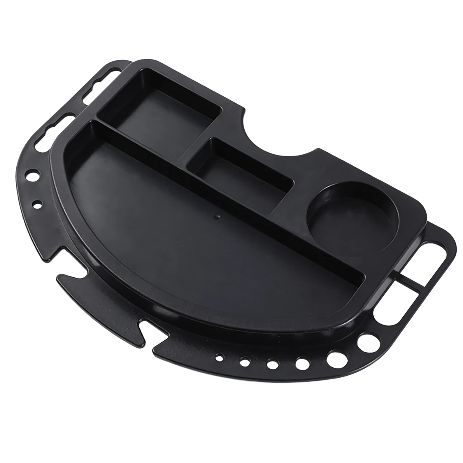 

Storage Cycling Accessories Bike Tools Holder Plate Black Parts Bicycle Repair Stand Tray For Workshop Multi Compartments