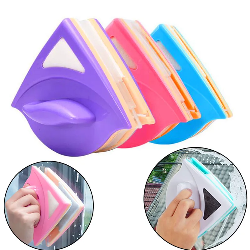 

Window Cleaning Household Special Window Cleaner Automatic Water Discharge 3-32mm Joybos Adjustable Magnetic Window Cleaner