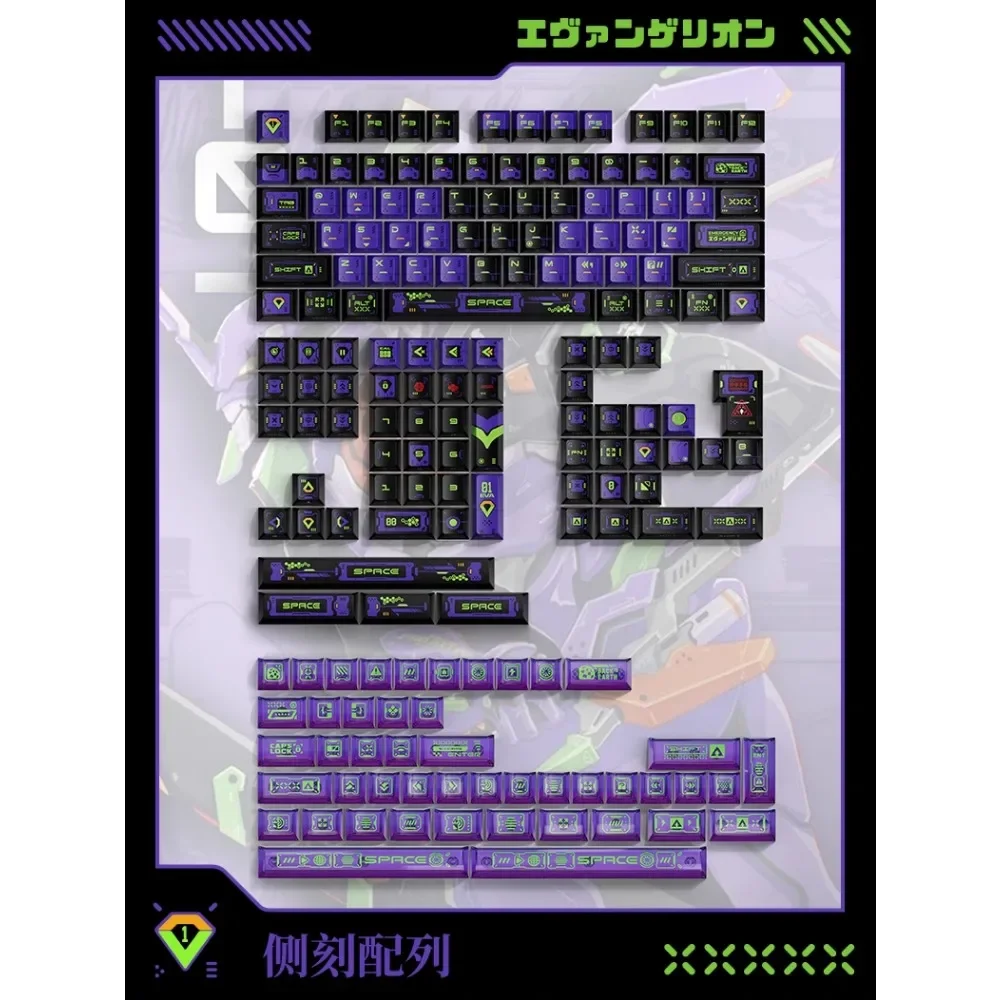 PIIFOX 》 проект инструментальности пользовательские клавиши для ПК PBT 47 + 146 клавиш