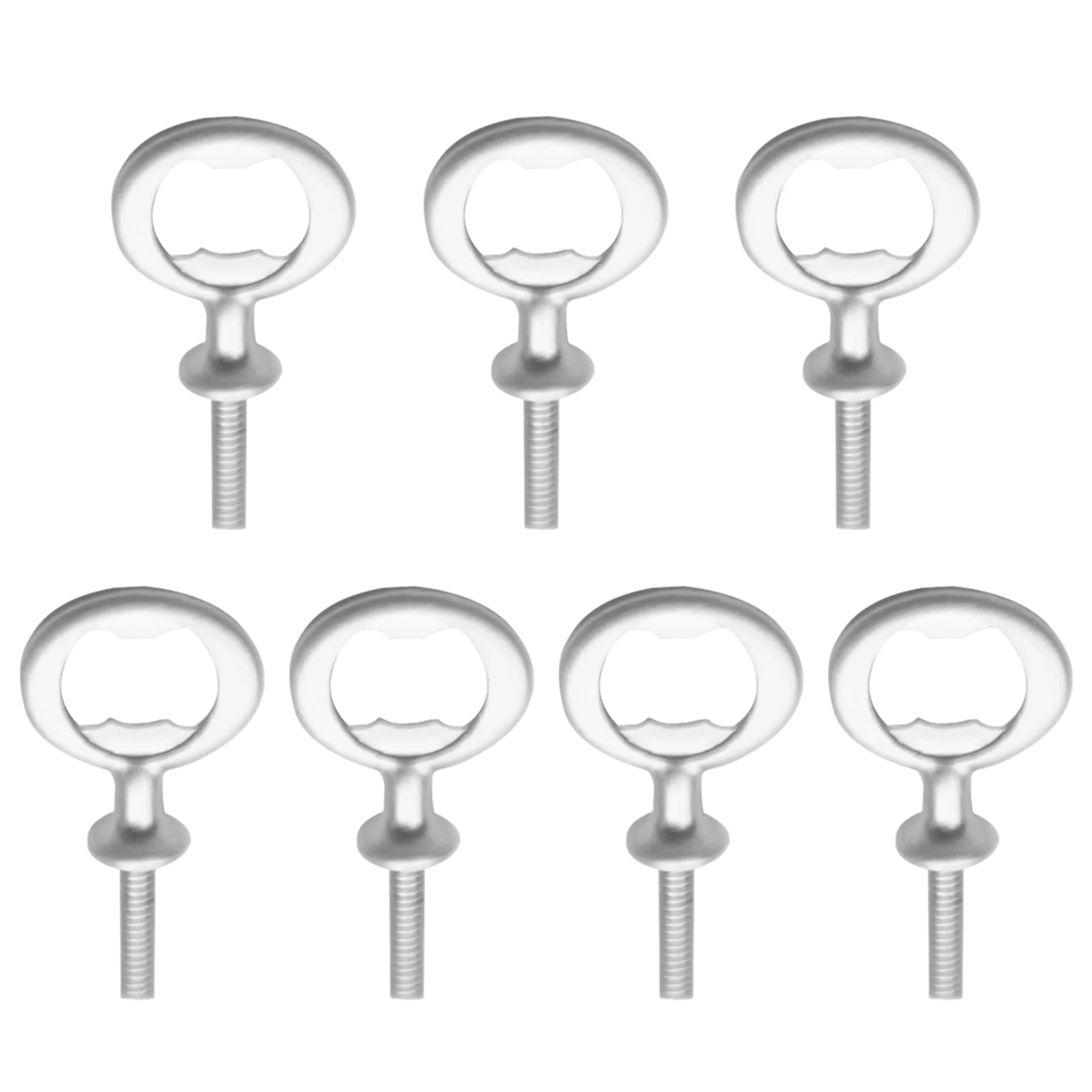 

7pcs Drinking Bottle Opener Zine Alloy Hand Tools Bar Accessories Convenient Wine Party Gadgets Beer BBQ Compact Easy Use