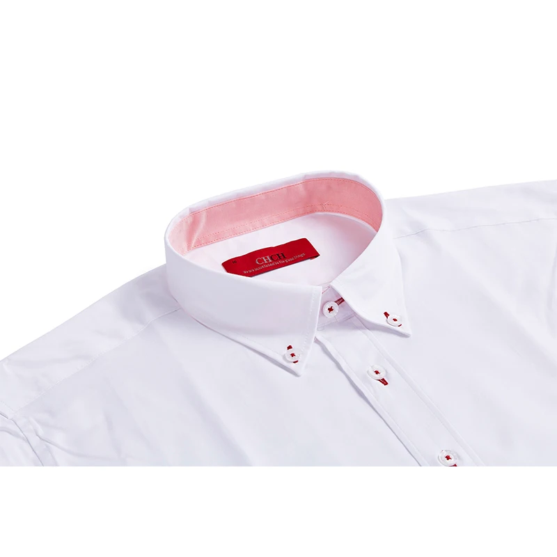 CHCH New Arrival Men's Shirt 100% Pure Cotton Striped Plaid Shirt Business Casual High Quality Longsleeve Shirt for Men Shirt