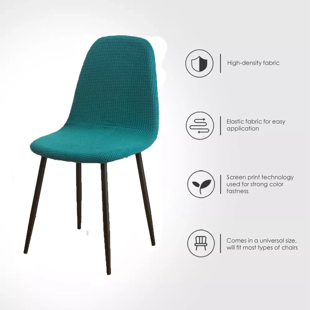 

Shell chair cover mid century Seat Cover For Eames Chair Diamond Plaid Mid-Century Armless Shell Chair Cover