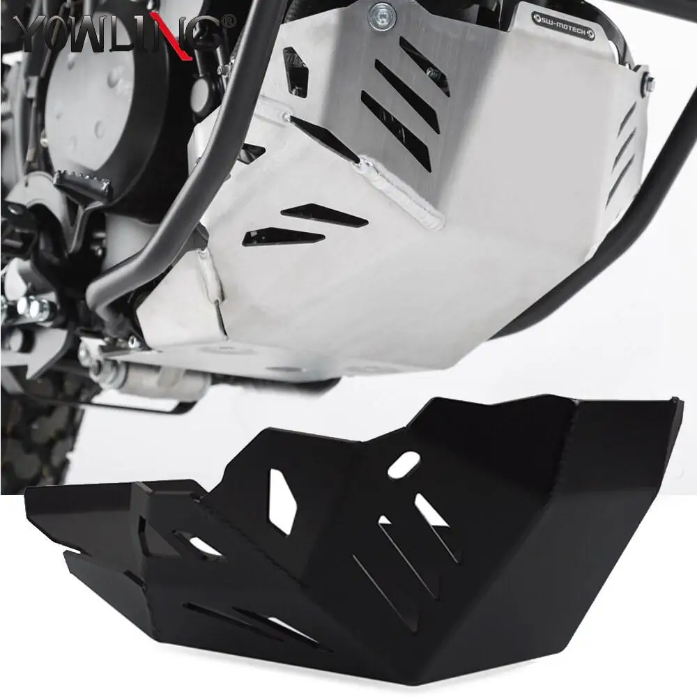 

Аксессуары для мотоциклов Kawasaki KLR650 KLR 650 2008-2021, противоскользящая пластина, спойлер двигателя, защита шасси, Защитная крышка для живота