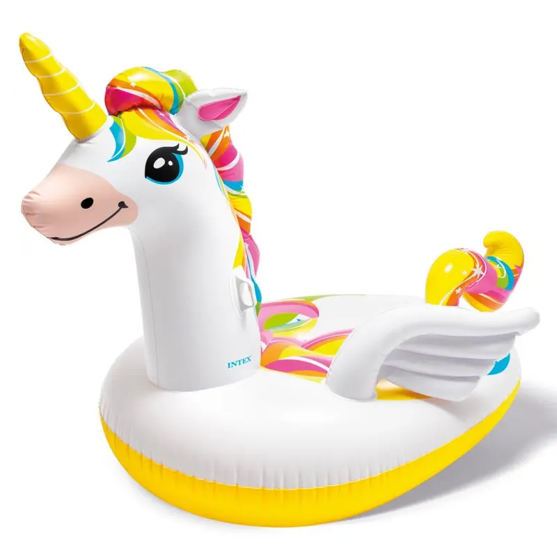 

Pool Island Float - (57291EP) Inflated 99in L x 64in W x 57in H, Colorful Water Pool Float, 440 lbs. Max Weight Capacity