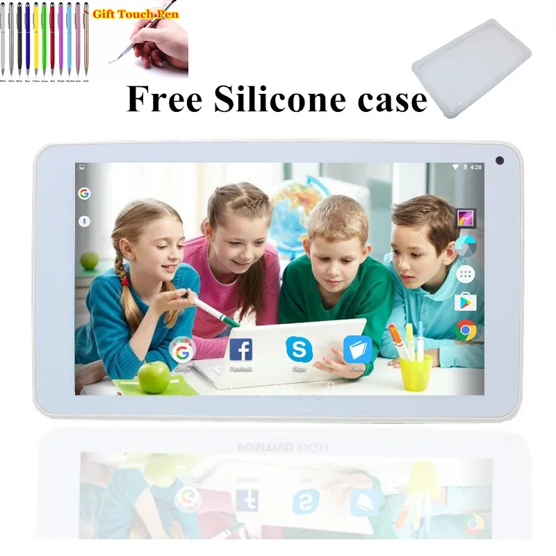 

New Sales 7'' Y700 Tablet PC Kid Gift Silicone Case Android 6.0 1GB/8GB HD Screen Multi-Touch 1024x 600 WIFI Quad-Core RK3126