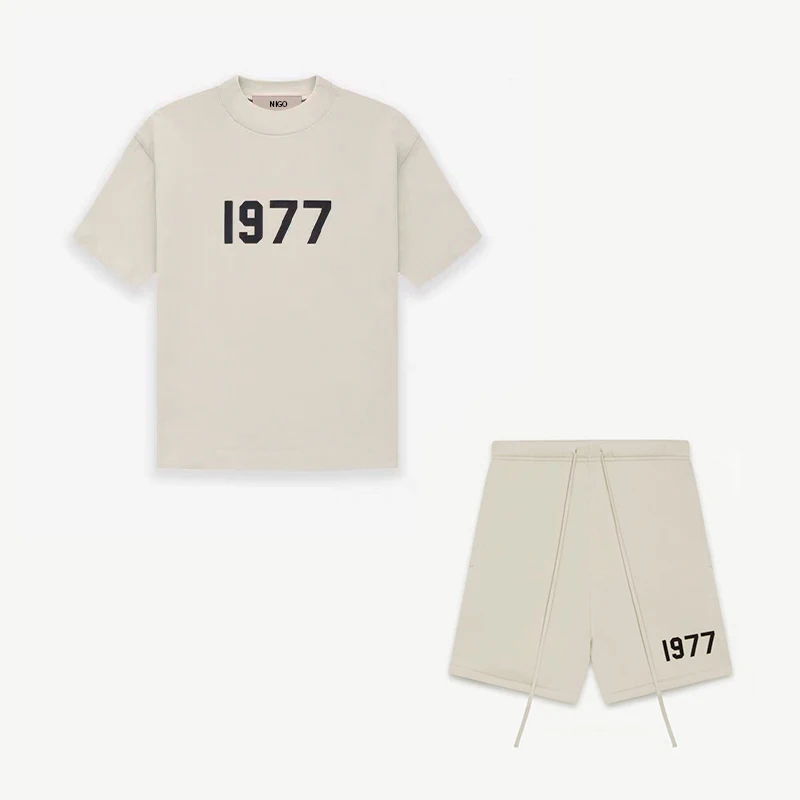 

NIGO Summer Children's Letter Print Loose Sports Cotton T-Shirt Shorts Casual Suit #nigo31836