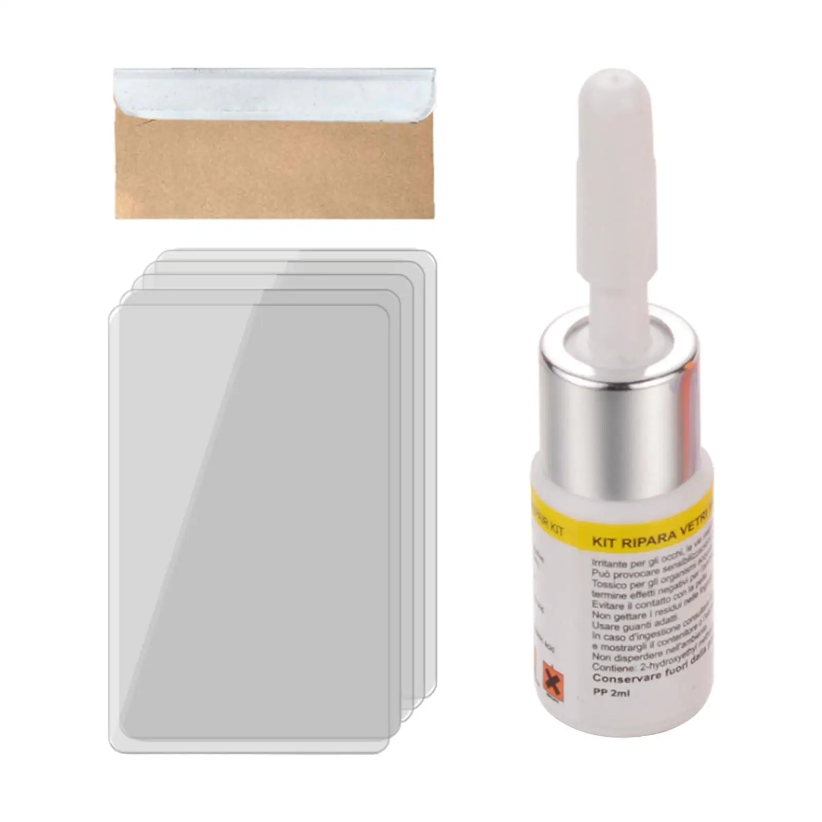 

WINDSCREEN GLASS CHIP CRACK REPAIR RESIN 3ml for KIT