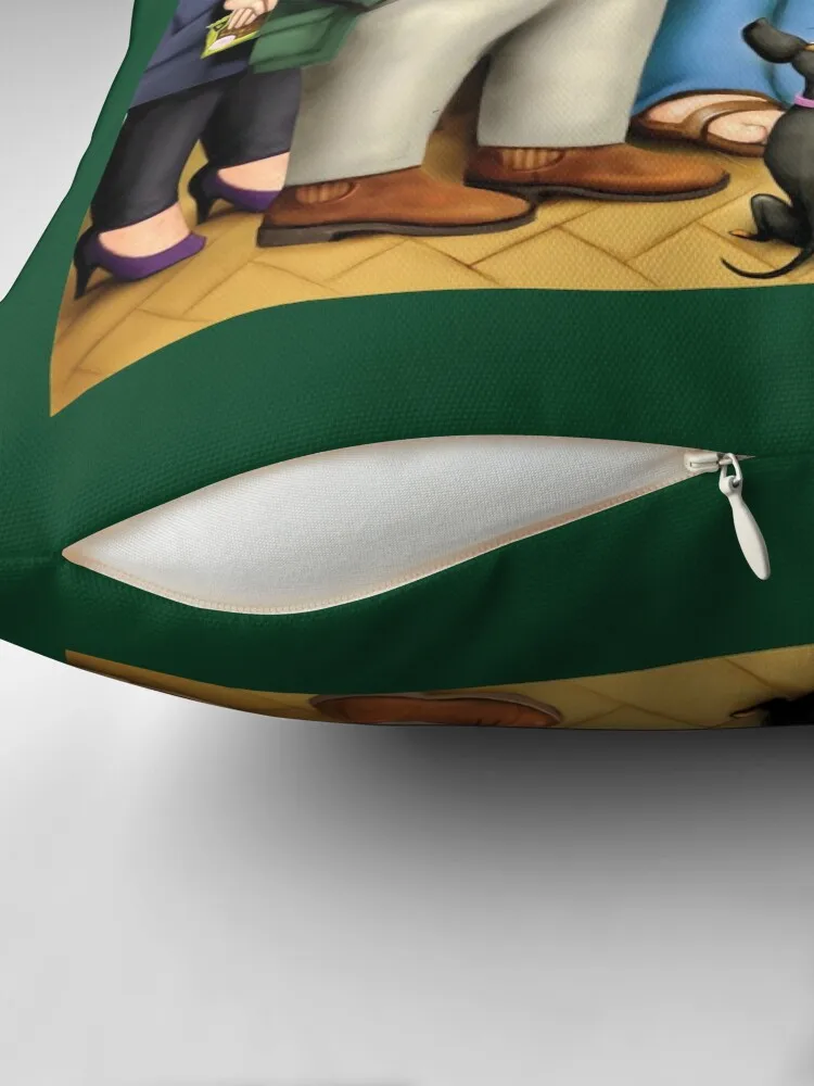 Kevin Brockbank imagines Beryl Cook's dog show женские диванные подушки для дивана