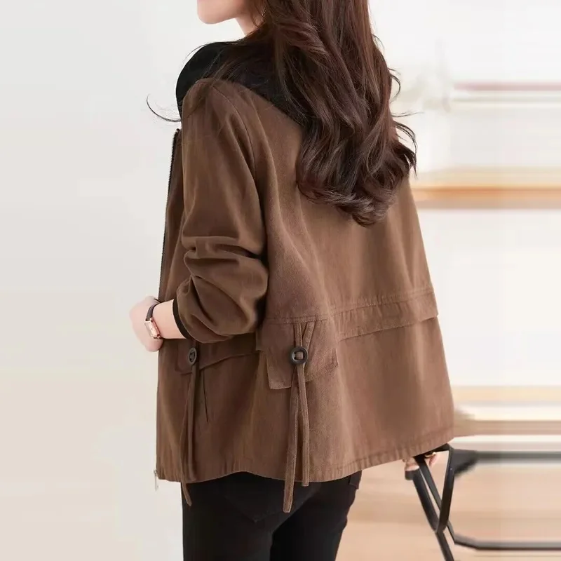 Женская короткая джинсовая куртка новый тренд в европейском стиле на весну и