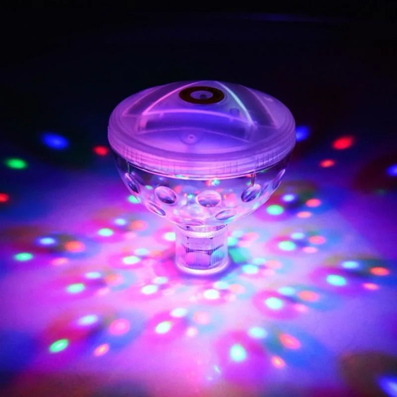

LED Waterproof Bathtub Swimming Pool Bath Light Water Drift Aquarium Fountain Underwater Diving Light Underwater Landscape Lamp