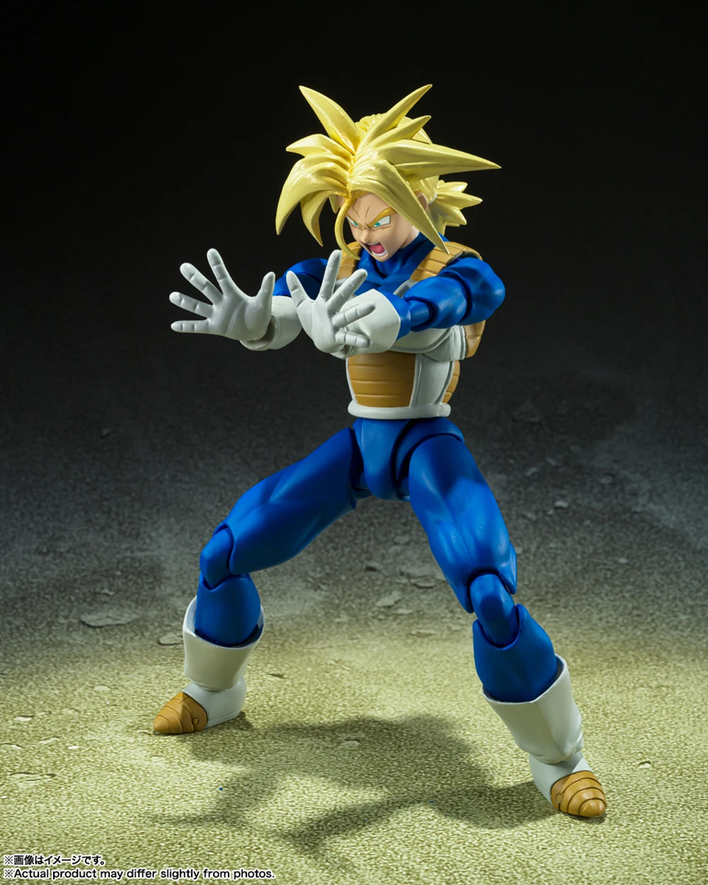Фото Официальная фигурка BANDAI S.H.Figuarts SSB Сон Гоку Transcending Blue Power, аниме-фигурка с оригинальной коробкой, соединяемая модель, подарок №5