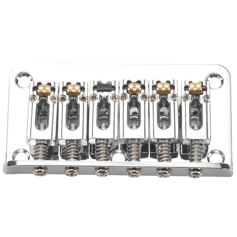 

Hardtail Guitar Bridge Body Through For 6 String Electric Parts
