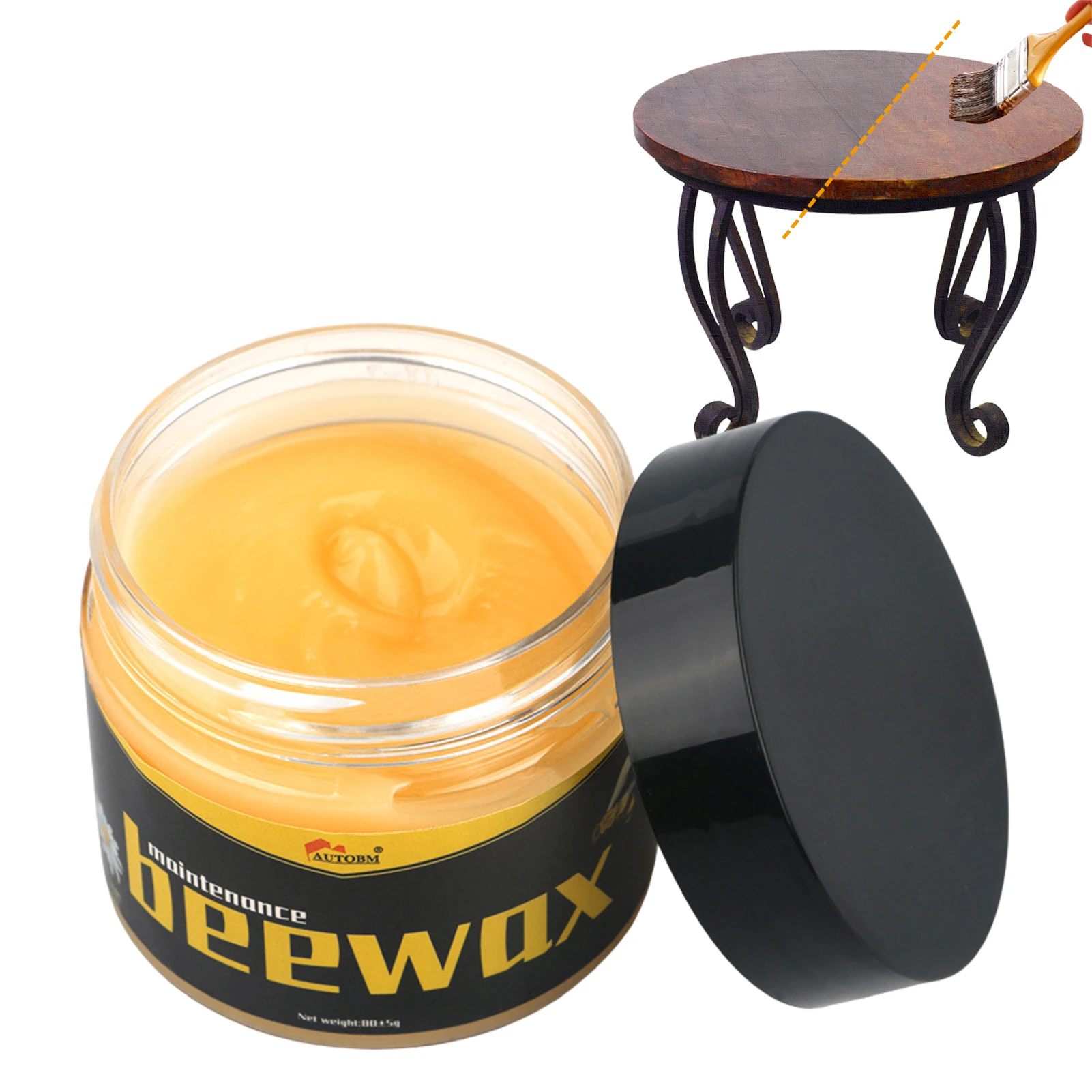 

Wood Seasoning Beeswax Wood Seasoning Beeswax For Furniture Solid Wood Furniture Polishing For Floor Tables Chairs Cabinet