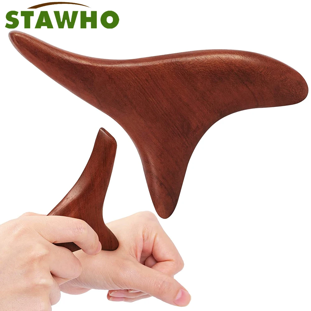 

Wood Trigger Point Massage Gua Sha Tools,Professional Lymphatic Drainage Tools,Wood Therapy Massage Tools for Back Leg Hand Face