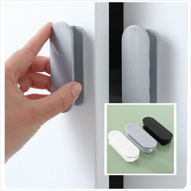 

2-pack of punch-free door and window handle wardrobe door handle multi-function drawer storage handle frame window handle