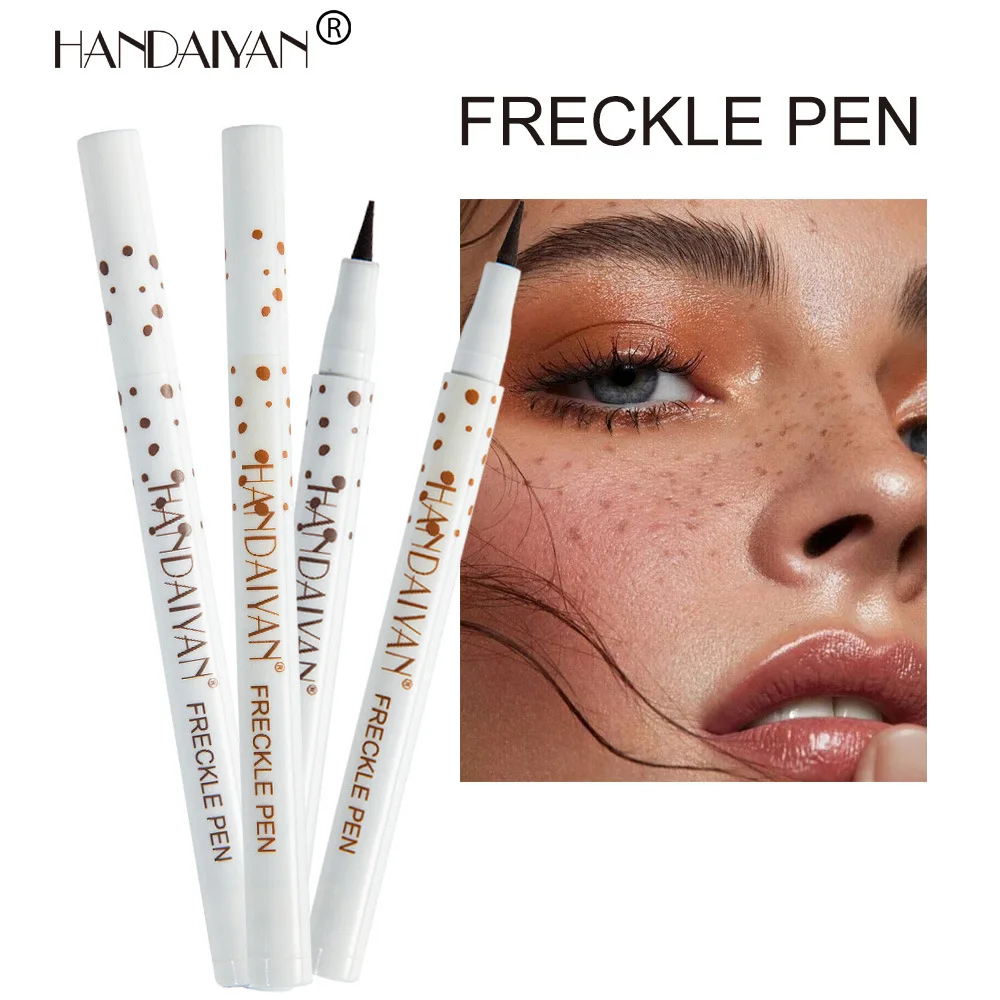 

HANDAIYAN Europe and America explosive natural mask pen simulation is not easy to fade makeup freckle pen glitter eyeliner