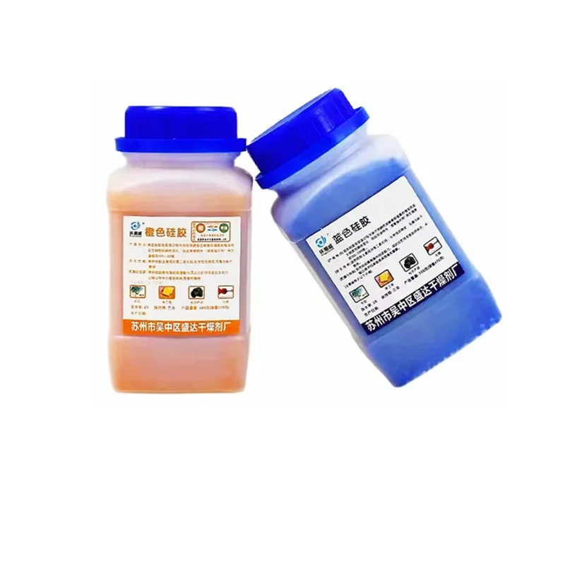 500 г водонепроницаемая упаковка синие оранжевые многоразовые силиконовые шарики