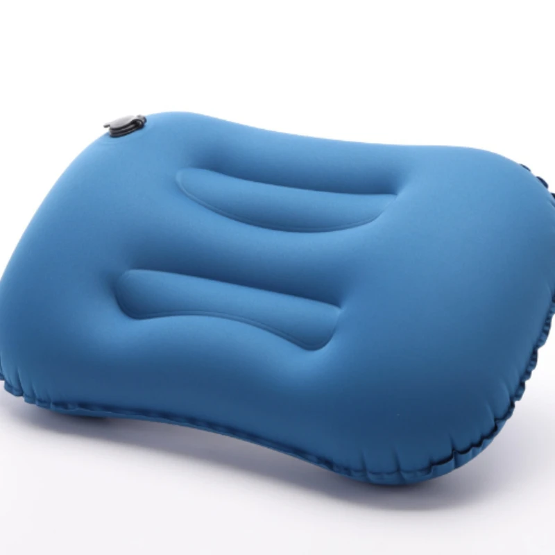 

New Portable Outdoor Travel Camping Pillows Compressible Inflatable Cushion Soft Neck Protective Head Rest Pillow Nature Hike