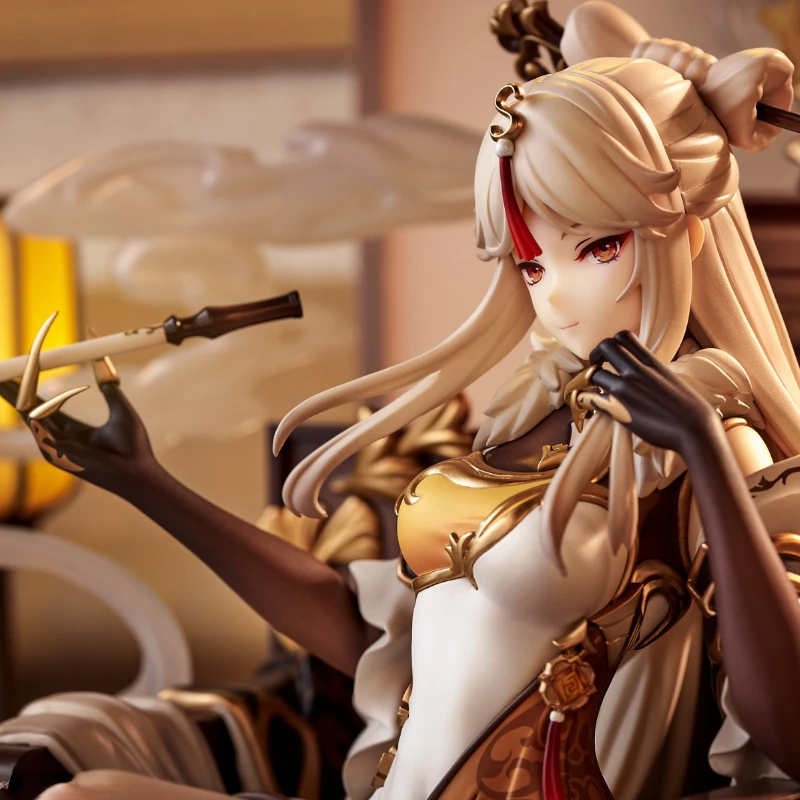 Купить В наличии Genshin Impact Аниме Фигурка Ningguang ПВХ экшн-фигурки сексуальные настольные украшения коллекционные модели куклы игрушки подарки Скидка В наличии Genshin Impact Аниме Фигурка Ningguang ПВХ экшн-фигурки сексуальные настольные украшения коллекционные модели куклы игрушки подарки