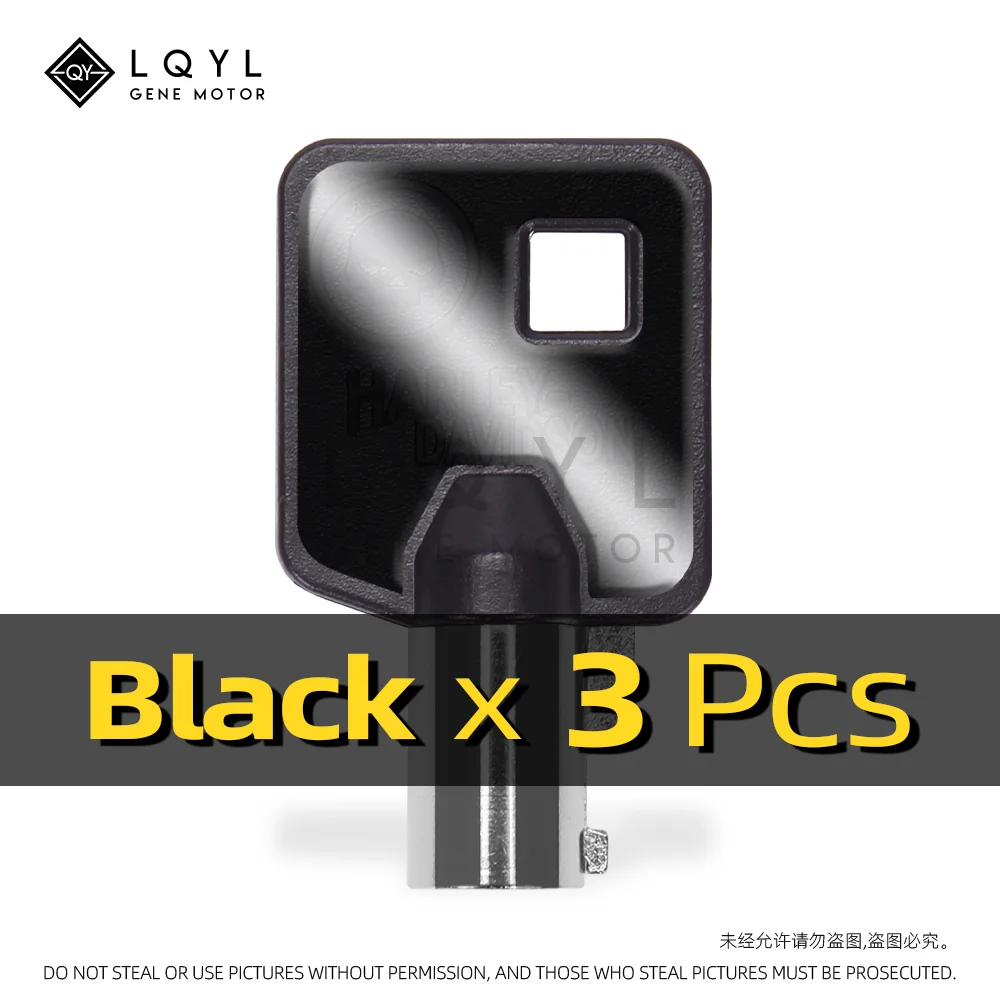 

3 шт. новый пустой ключ для замены ключей для Harley Touring Street Glide Road Glide Road King Dyna Softail Fat Boy V-Rod XL 883 1200 X4