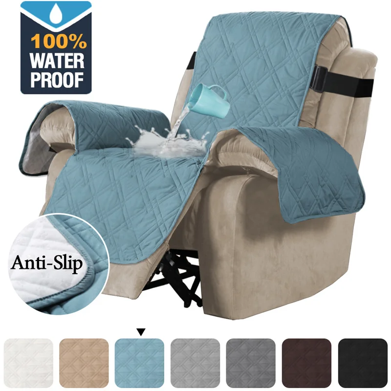 

Waterproof Recliner Cover Pet Dog Kids Sofa Mat Armchair Couch Slipcovers For Living Room Dustproof Furniture Protector Covers