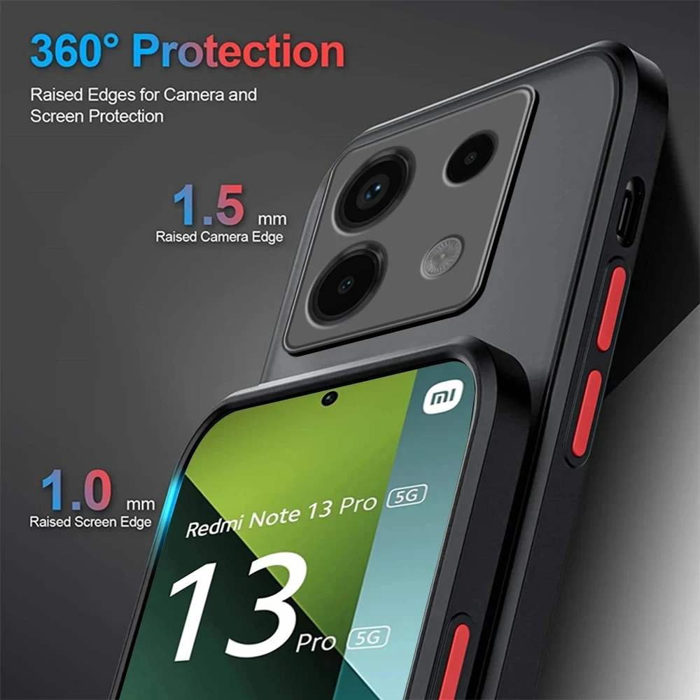 Фото Противоударный матовый чехол-броня для Xiaomi Redmi Note 14 Pro Plus / Redmi Note 14 Pro+ 5G, силиконовый мягкий бампер-накладка №4