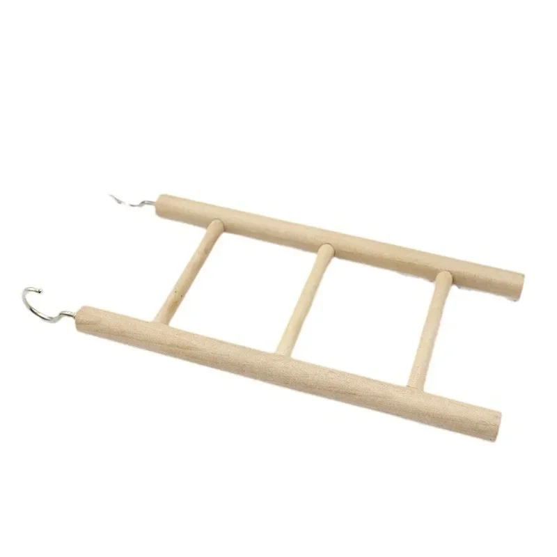 Деревянная лестница качели скребок для восхождения хомяки игрушки попугаев