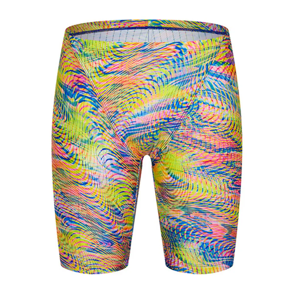 2023 Men's Swimming Trunks Swim Jammer Racing Swimsuit Printing Swimming Shorts Maillot De Bain Homme Swimwear Shorts Summer