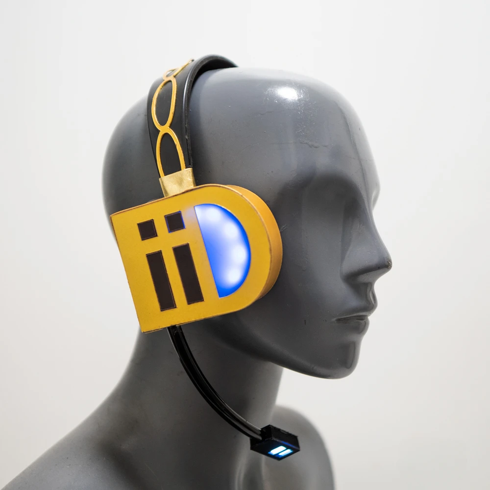 Головной убор для косплея Miku Led Light Kaito Megurine