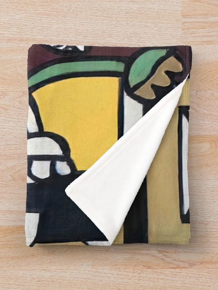Фото Fernand léger artwork 1881 1963, картины Fernand léger, художественный стиль, пледы, теплое тонкое кровать, модные одеяла №3