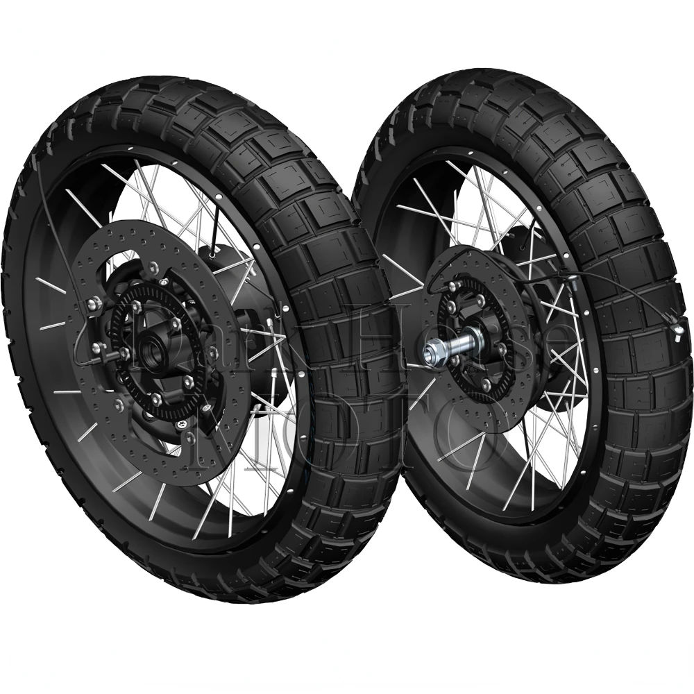 

Front And Rear Spoked Mesh Hubs Rim Rim Wheels Deep Tooth Vacuum Tires FOR ZOMTES ZT 125 U1 125U1 155 U1 155U1