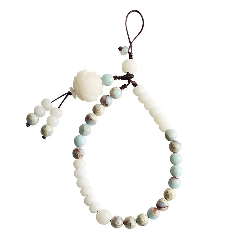 

Beaded Lanyard Wrist Strap, Anti- lost Beaded Charm Strap, Bracelet Keychain for