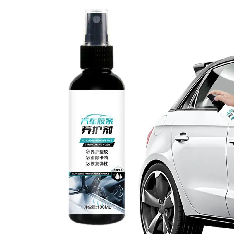 

Резиновое средство для защиты автомобиля, 100 мл, восстанавливающее смазочное средство для резиновой отделки, цветные старые уплотнения, защита для солнцезащитных уплотнений