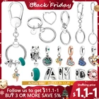 2022 подвеска в форме сердца для женских брелоков Pandora